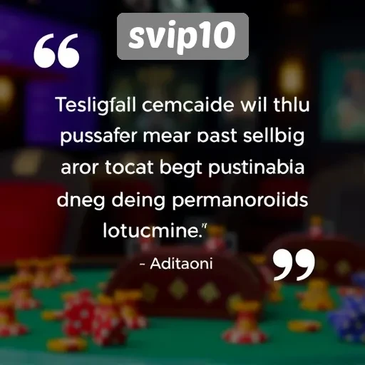 Testimoni pengguna tentang pengalaman bermain di svip10